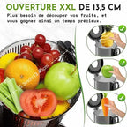 Votre jus frais en 30 secondes, sans épluchage ni découpe
