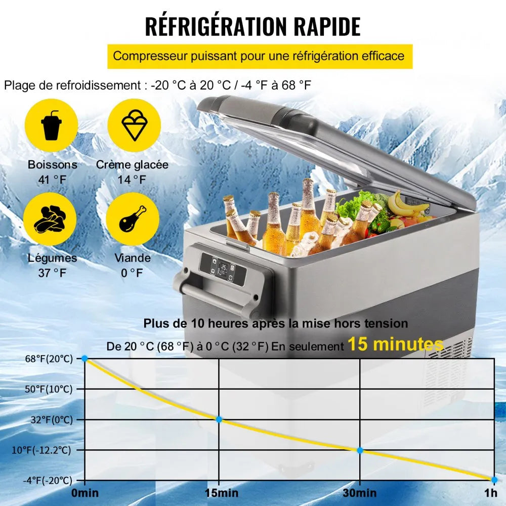 Mini Refrigerador Portátil para Coche 55 L