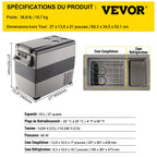 Mini Refrigerador Portátil para Coche 55 L